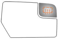 SIDE VIEW MIRROR HEATED